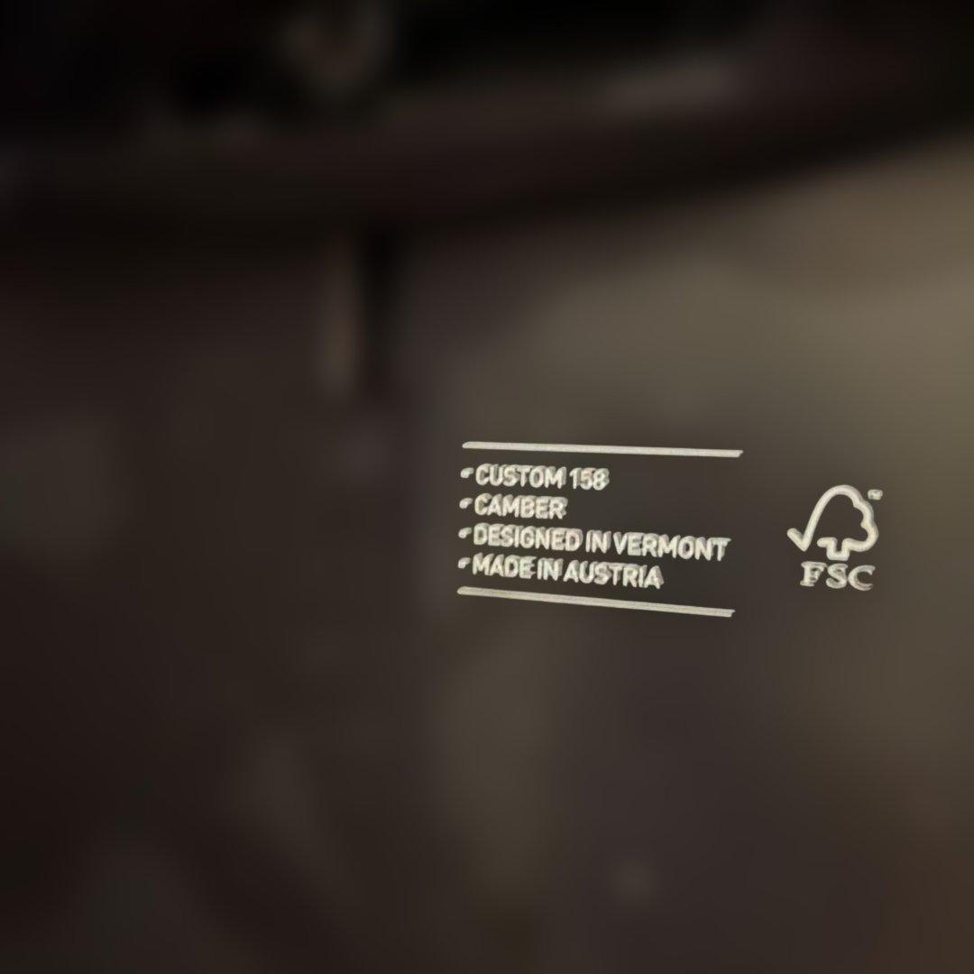 BURTON CUSTOM 158W Genesis EST・バッグ付セット