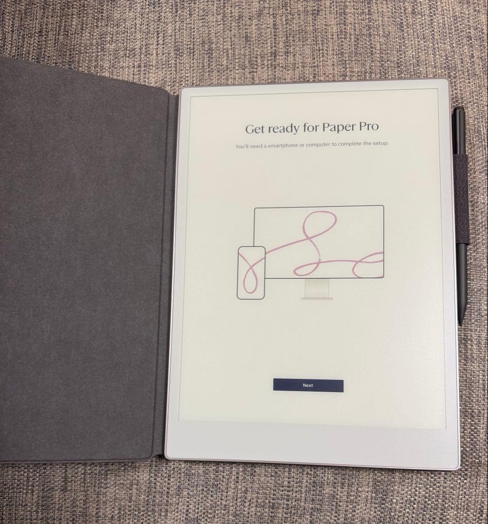 reMarkable Paper Pro + Marker Plus + カバー