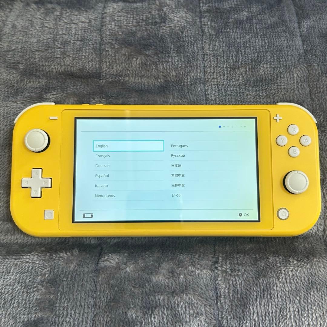 Nintendo Switch Lite イエロー 箱アダプターあり 動作確認済