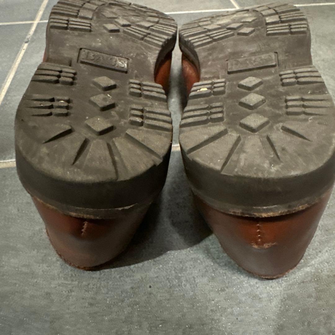 GH.BASS ブラウン レザー ビットローファー