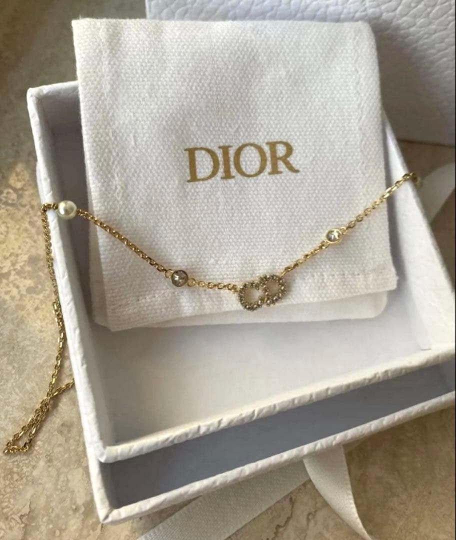 Dior ダブルCロゴ ネックレス新品