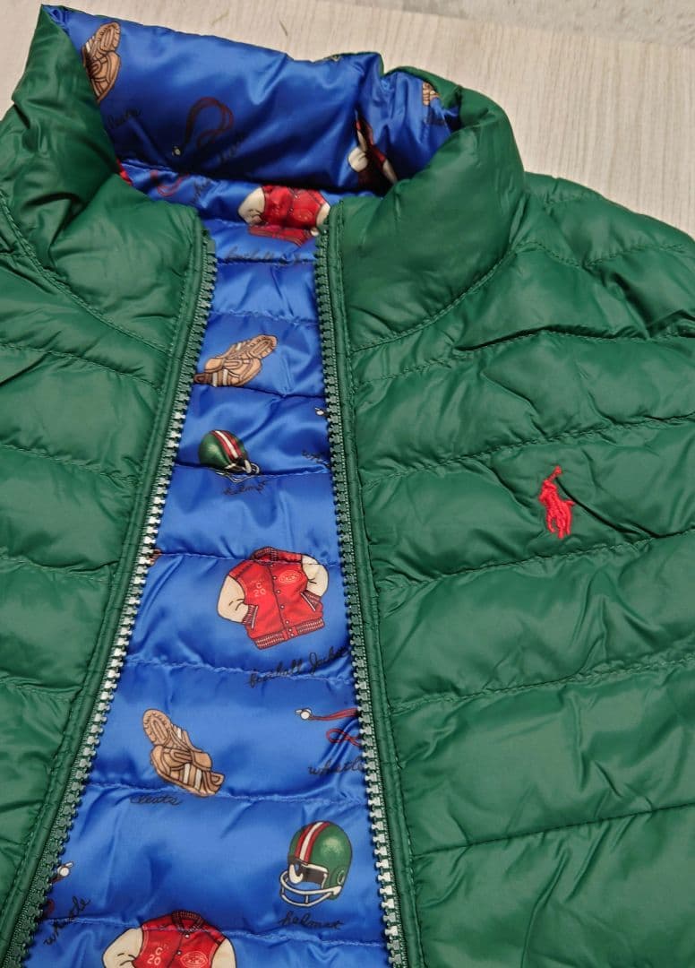 ポロ　ラルフローレン　P-Layer 2 リバーシブル ベスト