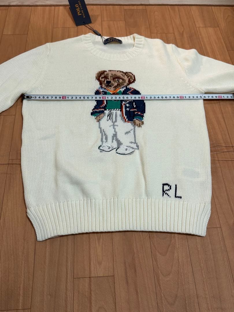 Polo ラルフローレン　ポロ　ベアー刺繍　ニットセーター