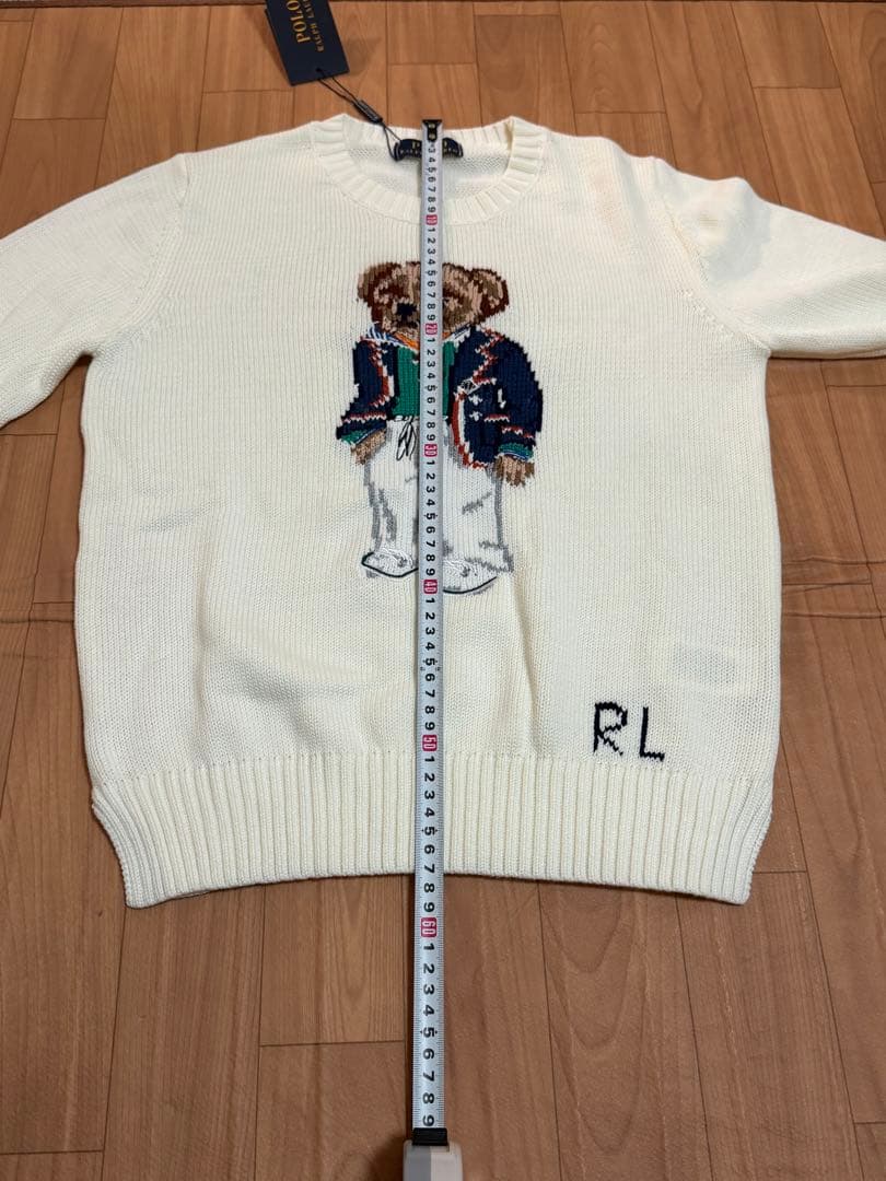 Polo ラルフローレン　ポロ　ベアー刺繍　ニットセーター
