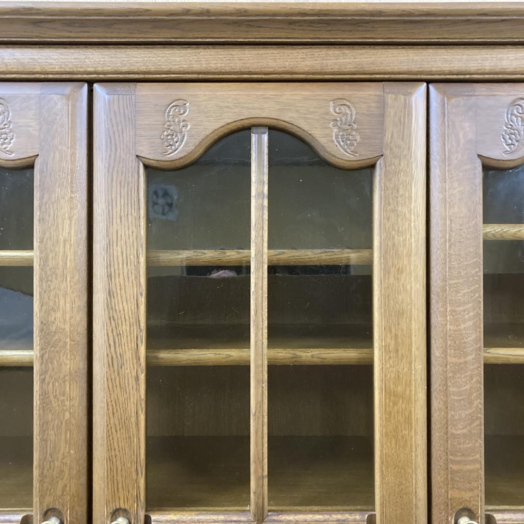 起立木工　３面食器棚　カップボード