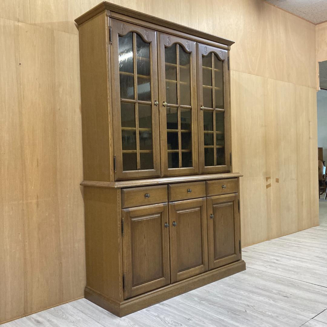 起立木工　３面食器棚　カップボード