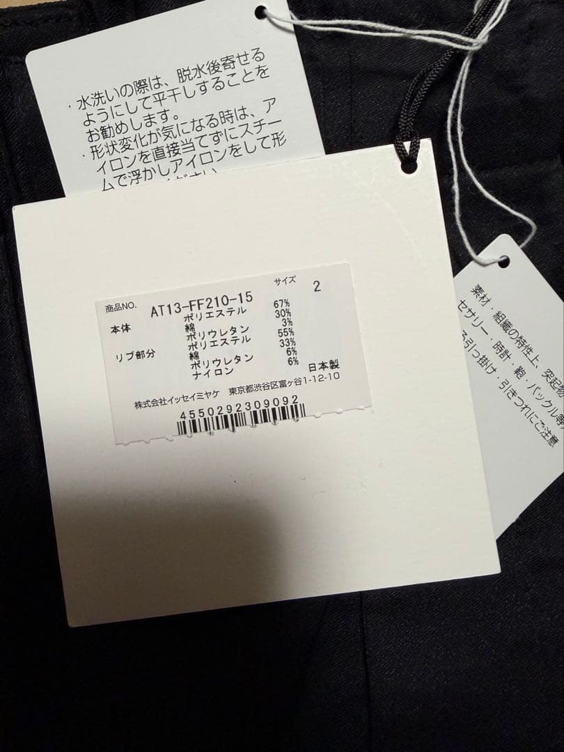 A-POC ABLE ISSEY MIYAKE イッセイミヤケ　パンツ　黒　新品