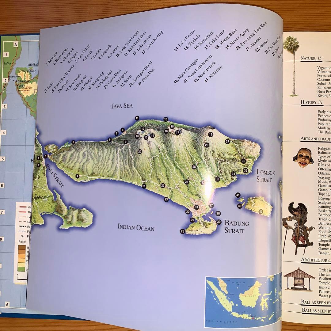 地図・旅行ガイド Bali: A Traveller's Companion