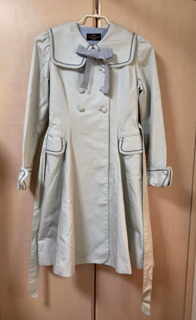 ヴィクトリアンメイデン リボン付セーラーカラーコート