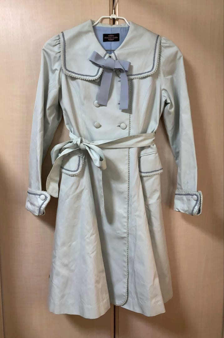 ヴィクトリアンメイデン リボン付セーラーカラーコート