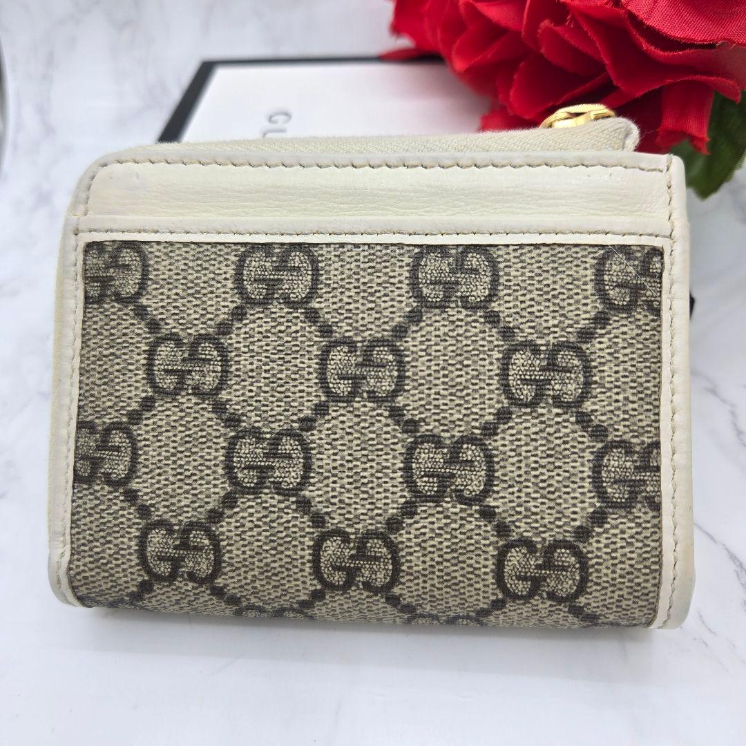 【美品】 GUCCI グッチ ケース 財布 ホースビット コンパクト