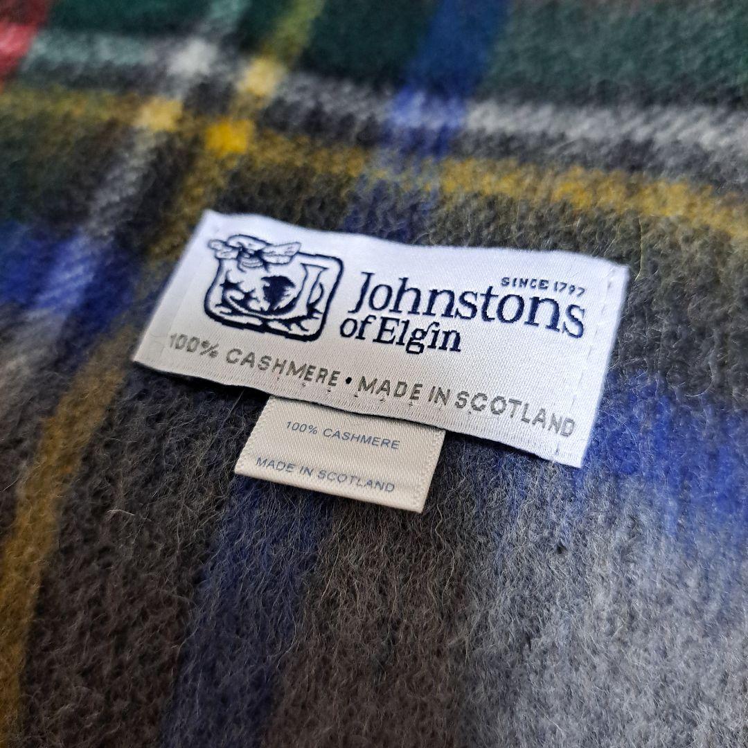 ♡最終値下！美品 JOHNSTONS ジョンストンズ 中判ストール　チュワート