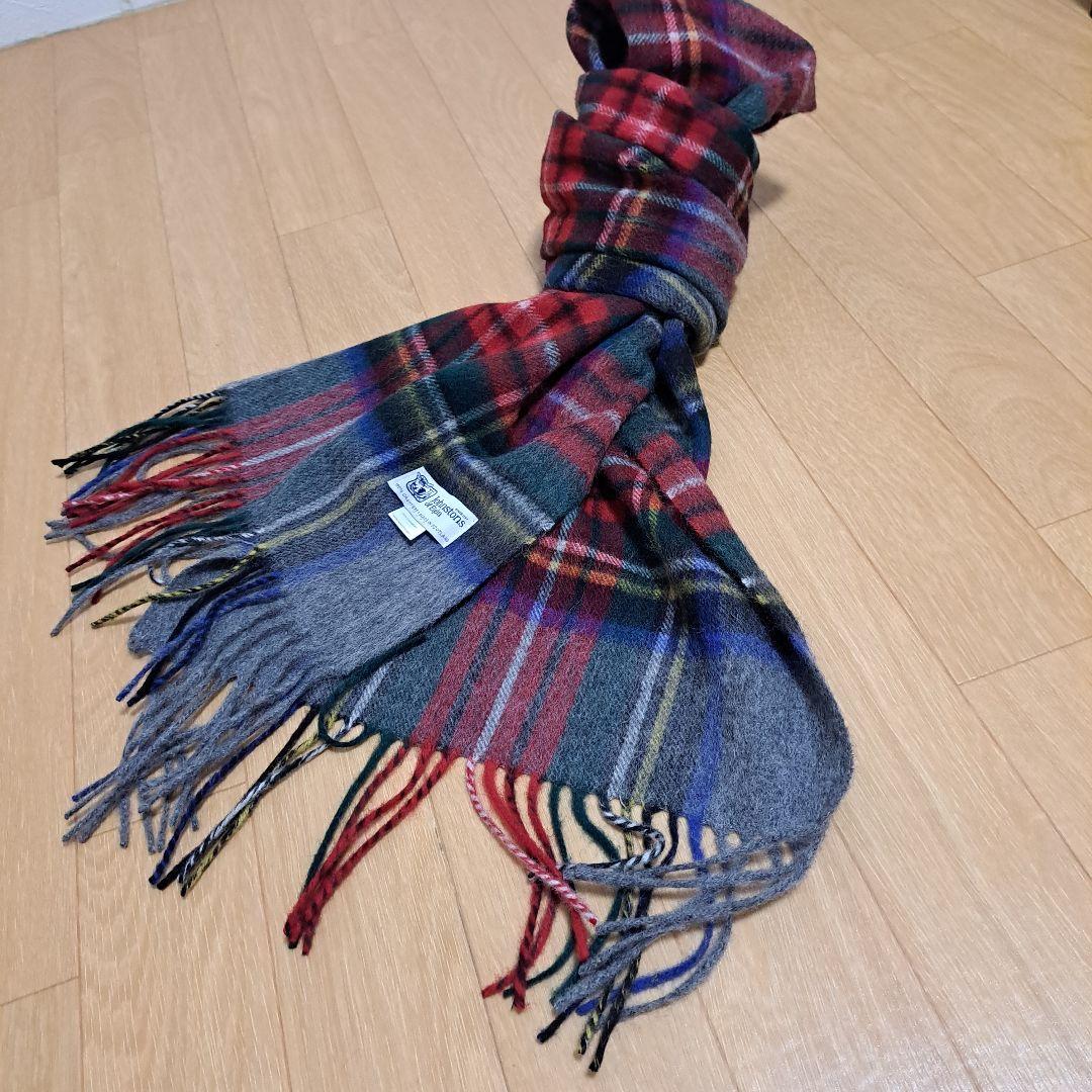 ♡最終値下！美品 JOHNSTONS ジョンストンズ 中判ストール　チュワート