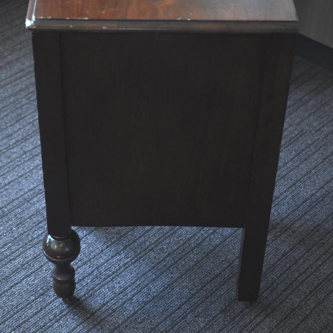 ヴィンテージ ワークデスク キャスター付き 木製 TA2027