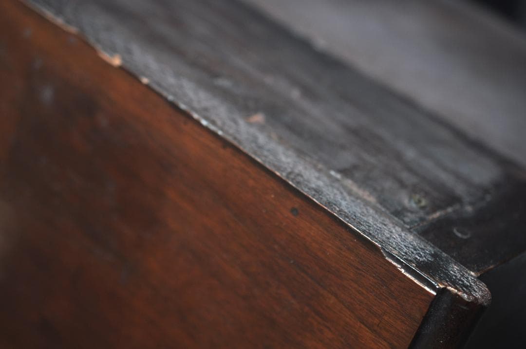 ヴィンテージ ワークデスク キャスター付き 木製 TA2027