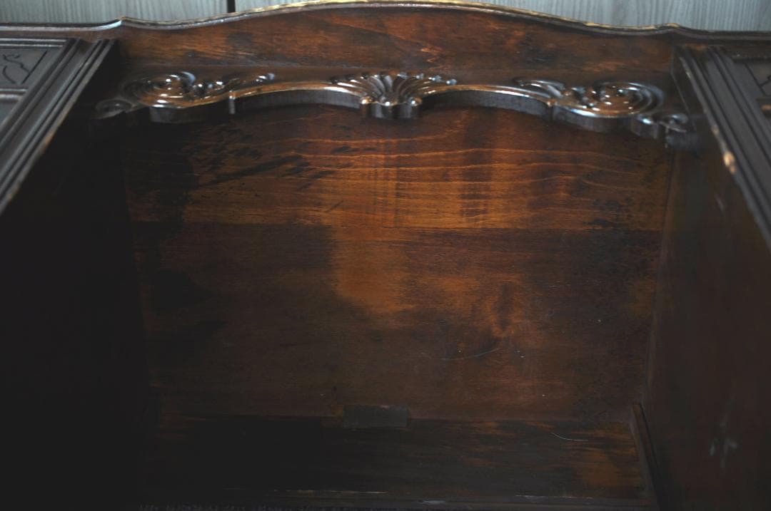 ヴィンテージ ワークデスク キャスター付き 木製 TA2027