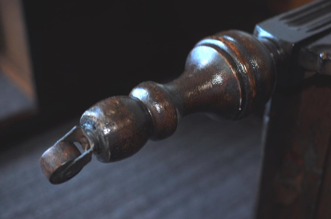 ヴィンテージ ワークデスク キャスター付き 木製 TA2027