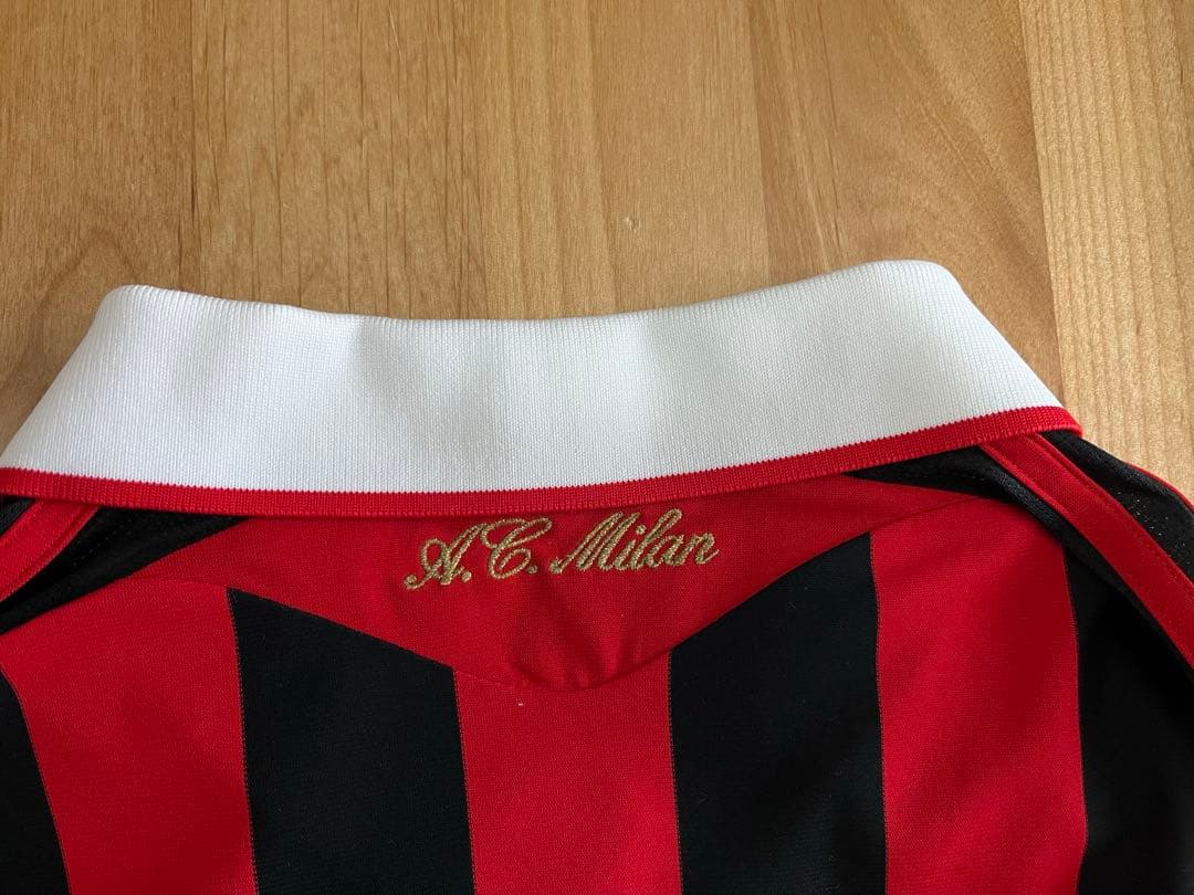 ACミラン 09/10 ホームユニフォームadidas 長袖