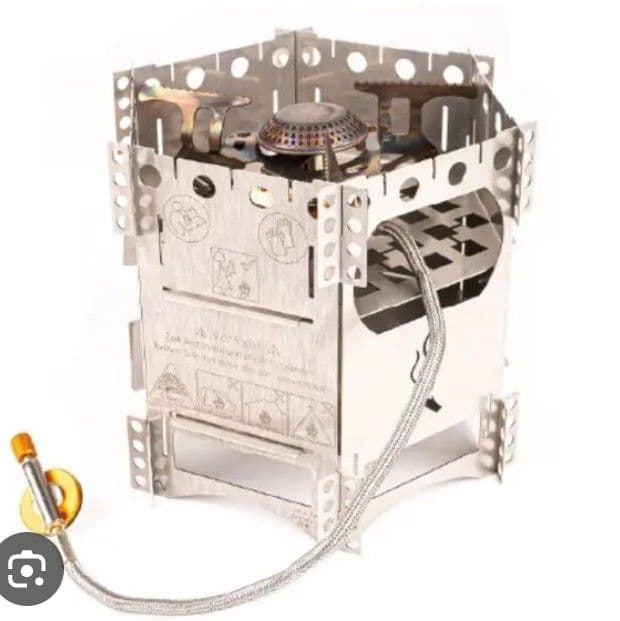 【グリル付属チタン焚き火台】 FlexFire6 Plus 独 Bushbox