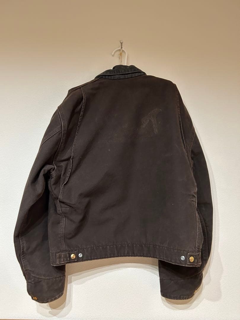 carhartt detroit jacket j97 dkb Lサイズ　古着