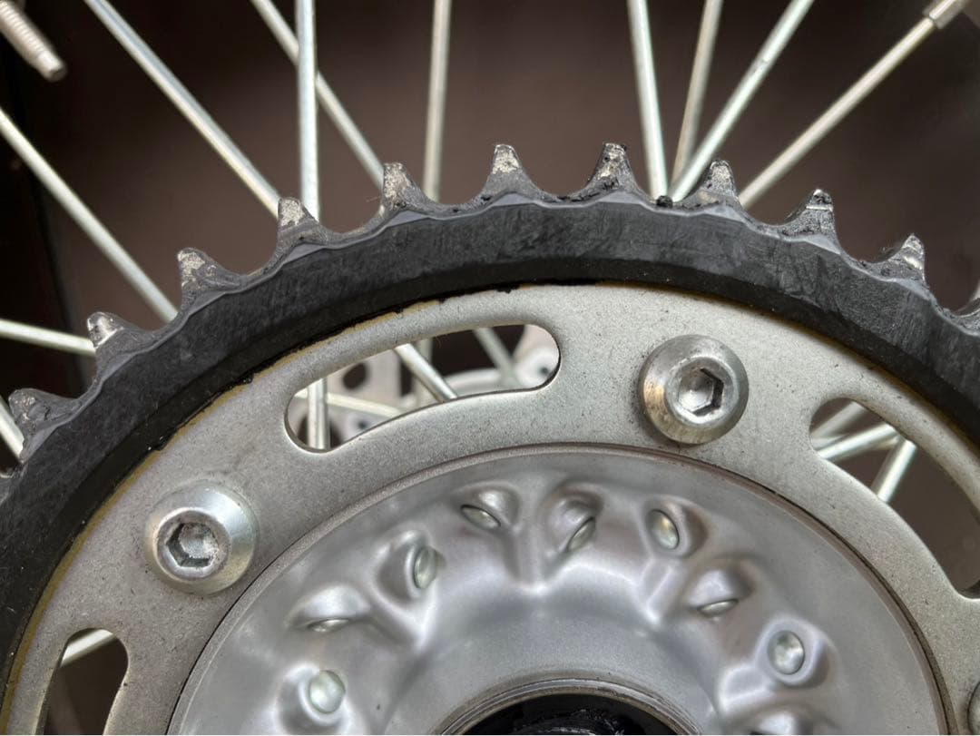 wr250r ホイールセット