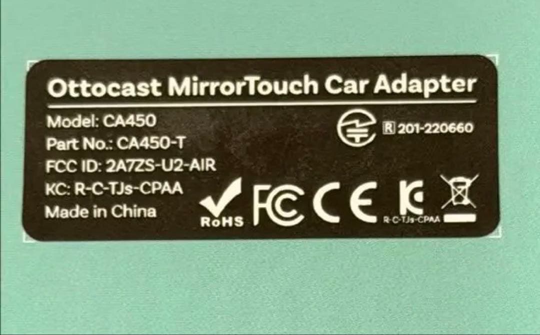 Ottocast MirrorTouch Bluetoothユニット