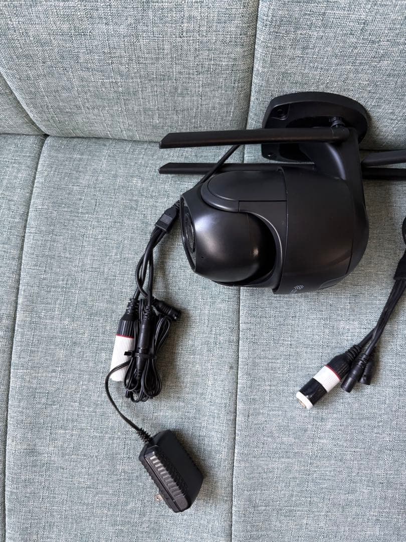 中古 Ctronics ワイヤレス 防犯カメラ 2K 4MP 屋外用 3台セット