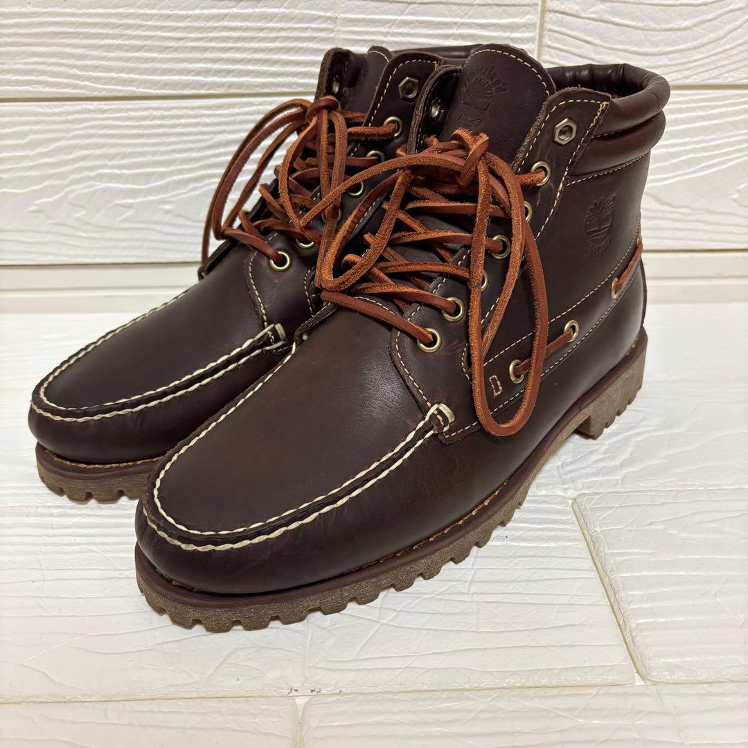 【希少・極美品】Timberland 7eye ブーツ A13F1 9W