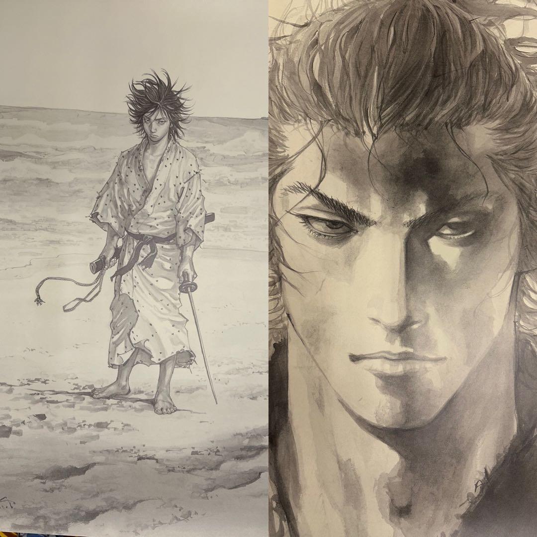 バガボンド 井上雄彦 最後のマンガ展 B1ポスター　2枚セット