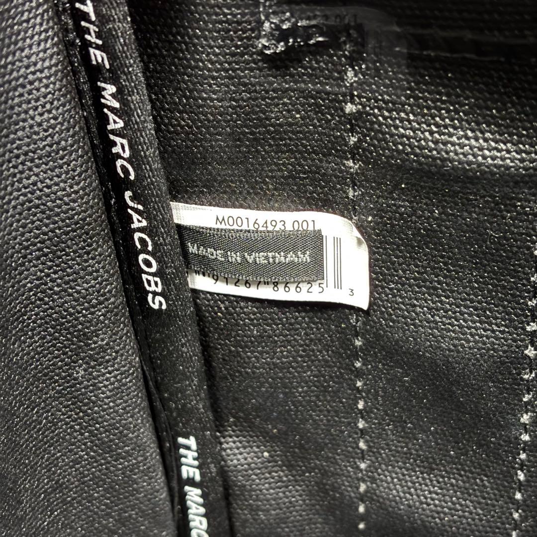 NOTOKOマークジェイコブス トートバッグ スモール 黒 キャンバス