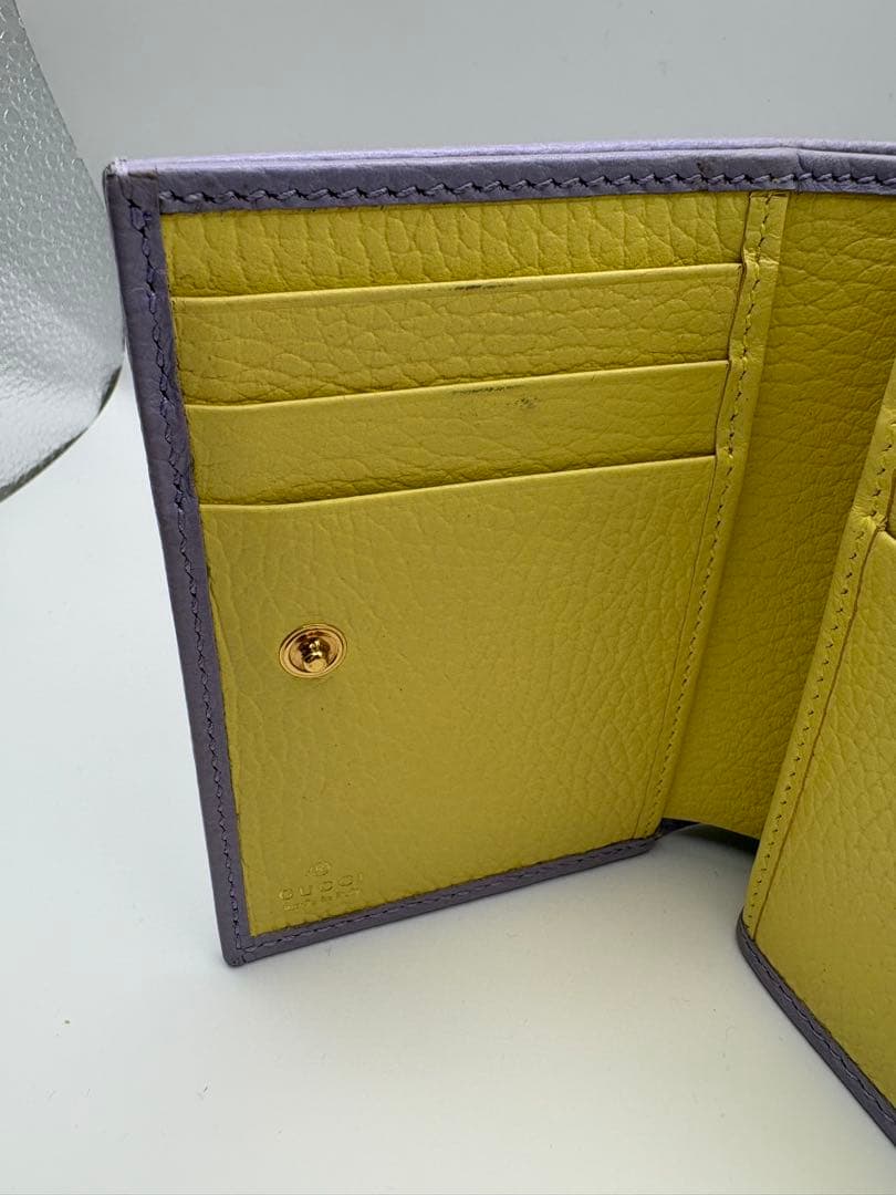 GUCCI ダブルG 二つ折り財布