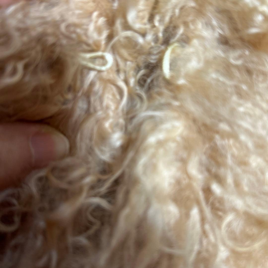 ベビーラム　ベージュ ファーコート