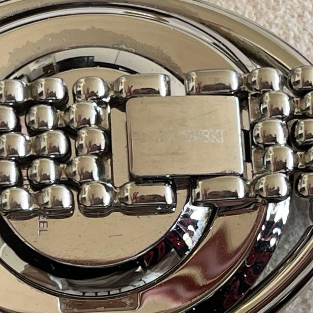 スワロフスキー Swarovski クォーツ腕時計 シルバー/ブラック