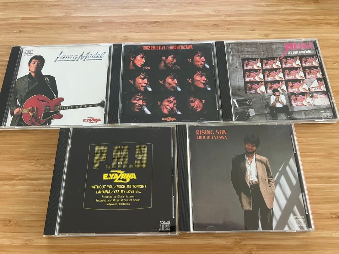 矢沢永吉 中期名盤CD 5枚