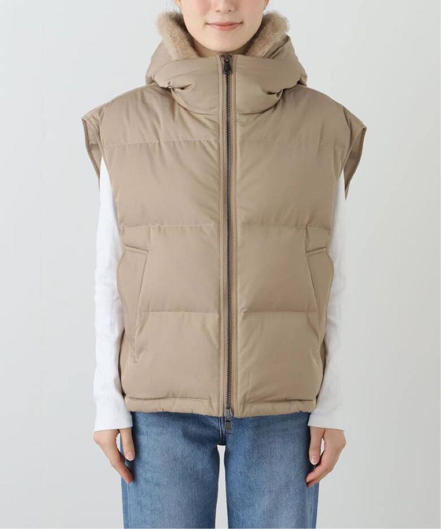 DeuxiemeClasse★今季新品MY WHITE/マイホワイトダウンベスト