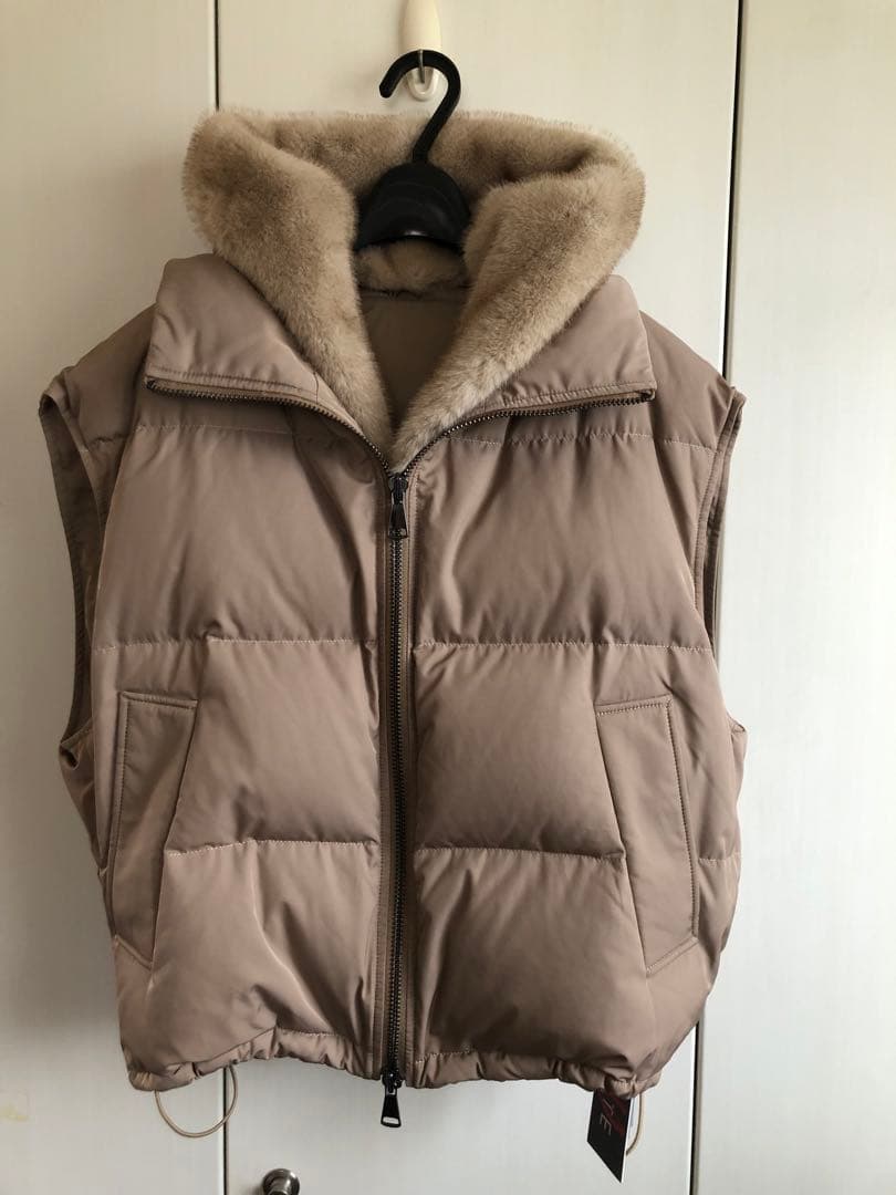 DeuxiemeClasse★今季新品MY WHITE/マイホワイトダウンベスト