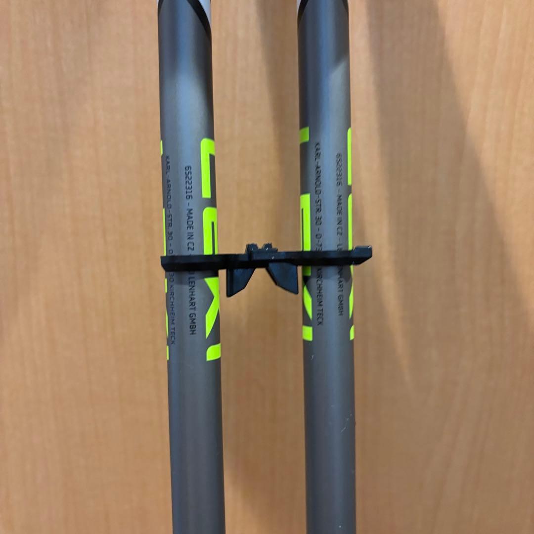 【数回使用のみ美品‼️】LEKIノルディックウォーキングポールSPIN SHORT