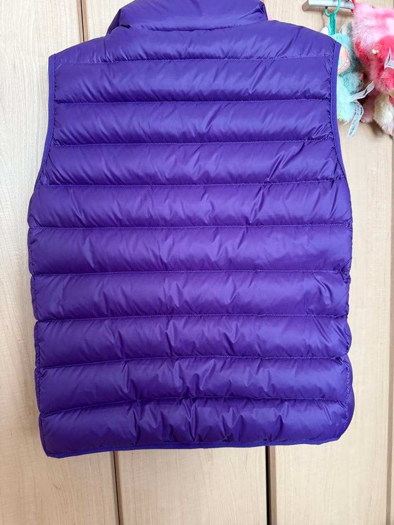 ラルフ・ローレン パープル ダウンベスト