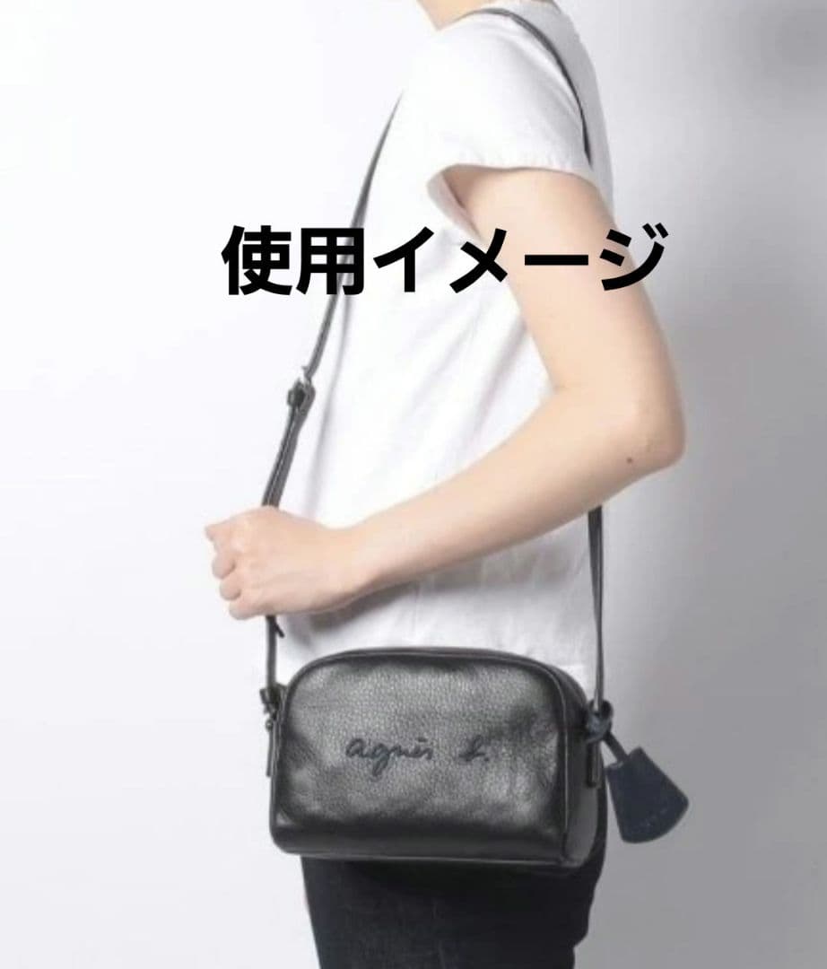 タグ付き✨ 未使用✨ アニエスベー カメラバッグ 黒 人気 ショルダーバッグ
