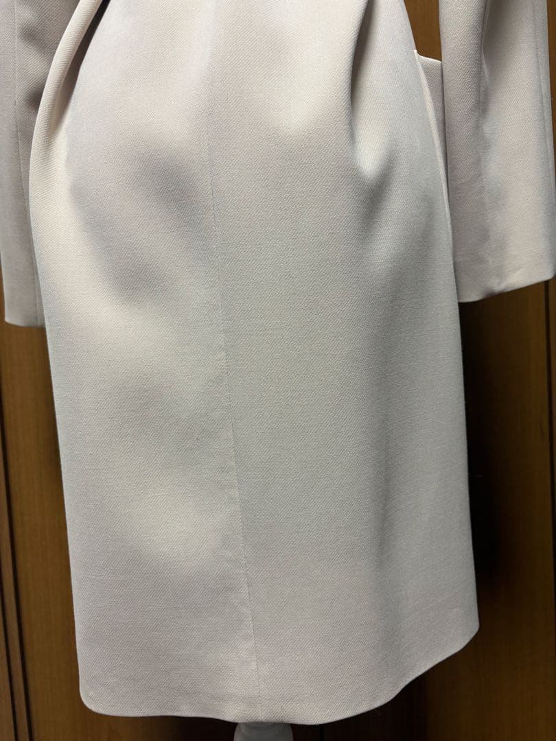 美品　アナイ　ダブルクロス フードコート　ロングガウン