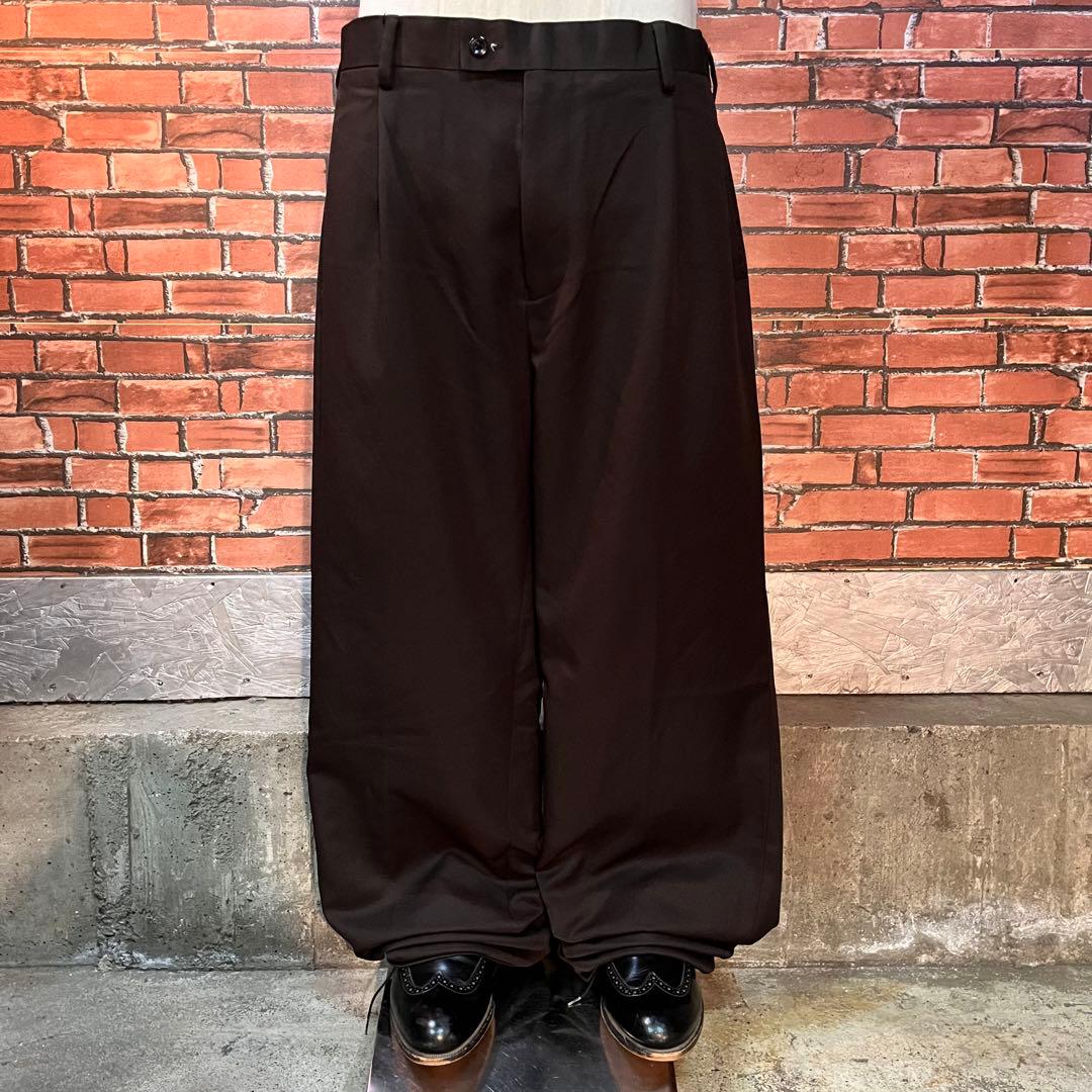 USA 古着 スラックス ワイド baggy タック アメカジ Y2K シティ