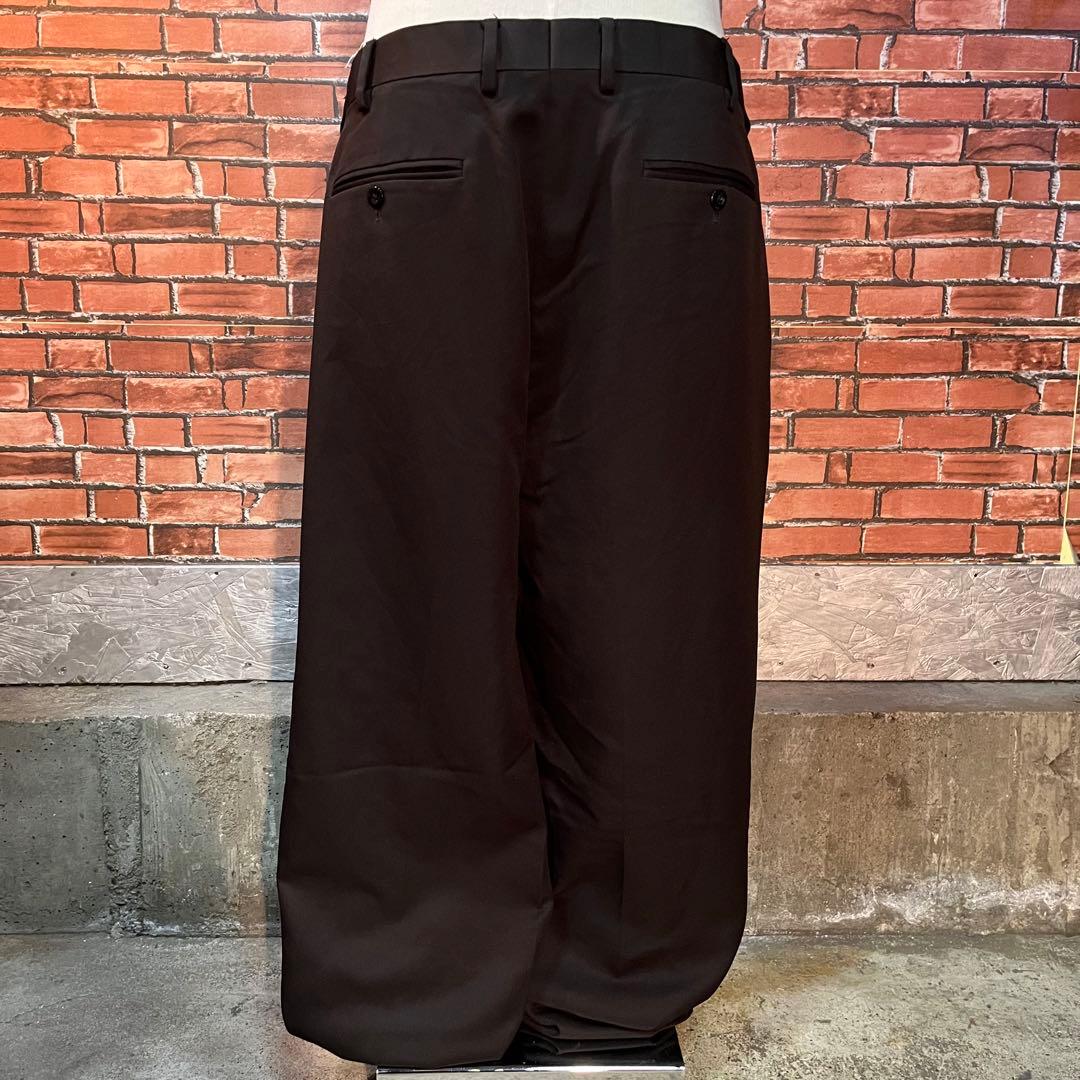 USA 古着 スラックス ワイド baggy タック アメカジ Y2K シティ