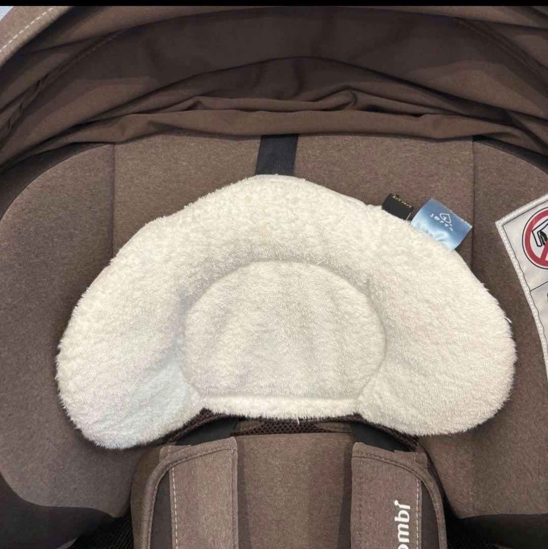 コンビ　クルムーヴ　スマート エッグショック　シートベルト固定　新生児可