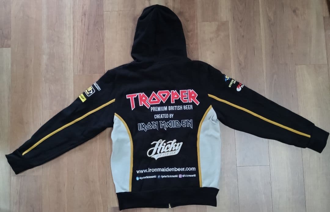 Iron Maiden Trooper アイアン・メイデン フード付きパーカー