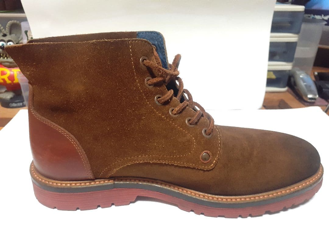 Danner ブラウン スエード·レザー ブーツ