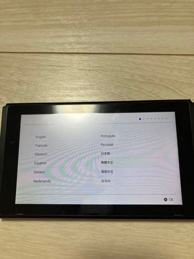 [訳あり]Nintendo Switch 本体 ブルー/ネオンイエロー[箱あり]