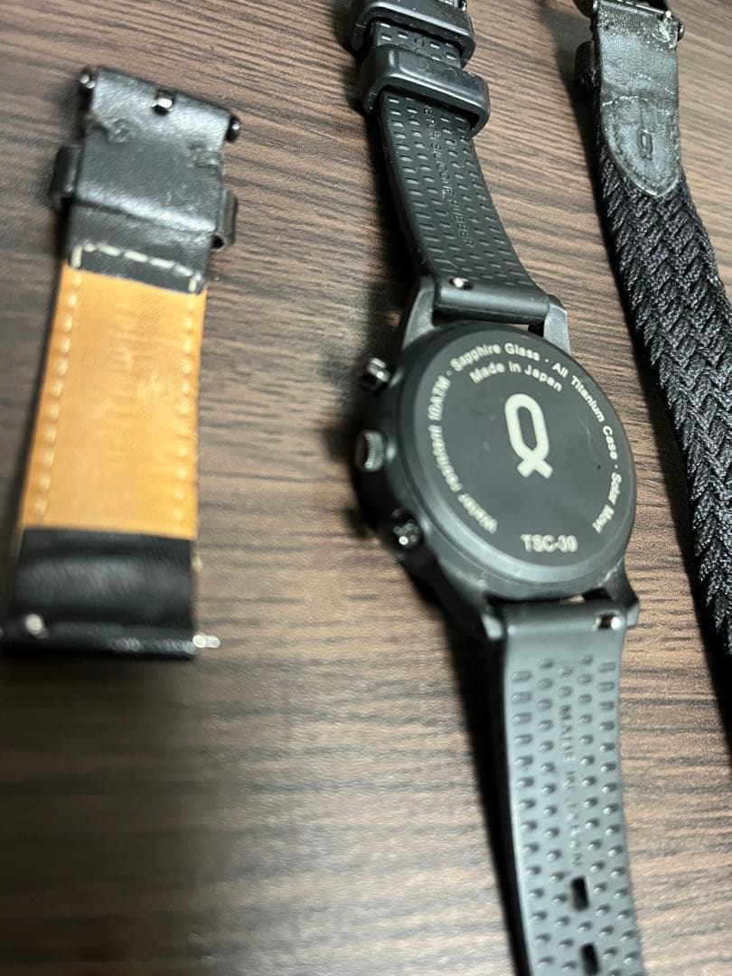 【ソーラー】knot 時計　TSC-39 チタニウムクロノグラフ