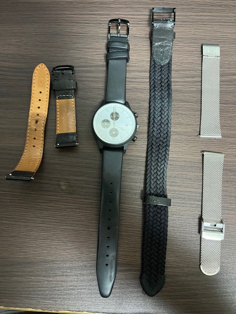 【ソーラー】knot 時計　TSC-39 チタニウムクロノグラフ