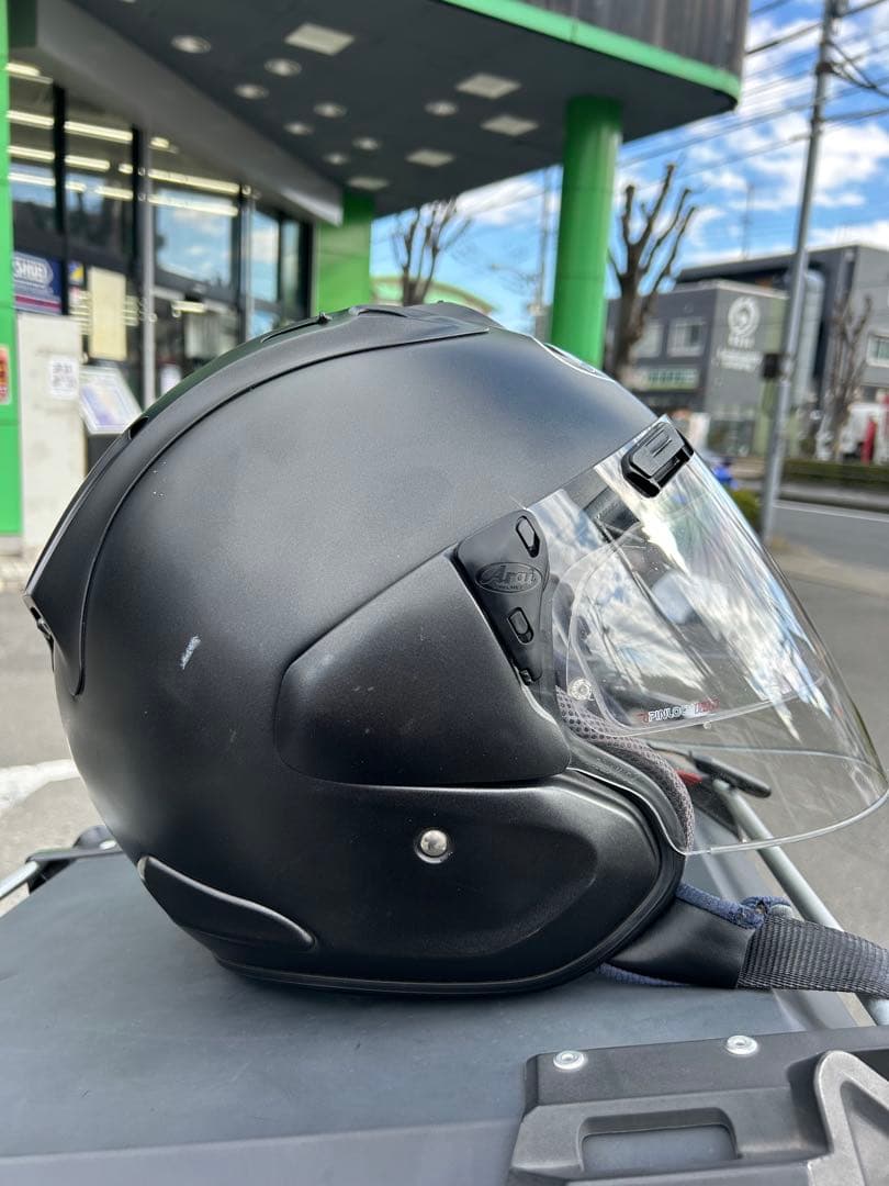 Arai VZ-RAM ジェットヘルメット XL｜現状品｜おまけソロメイト