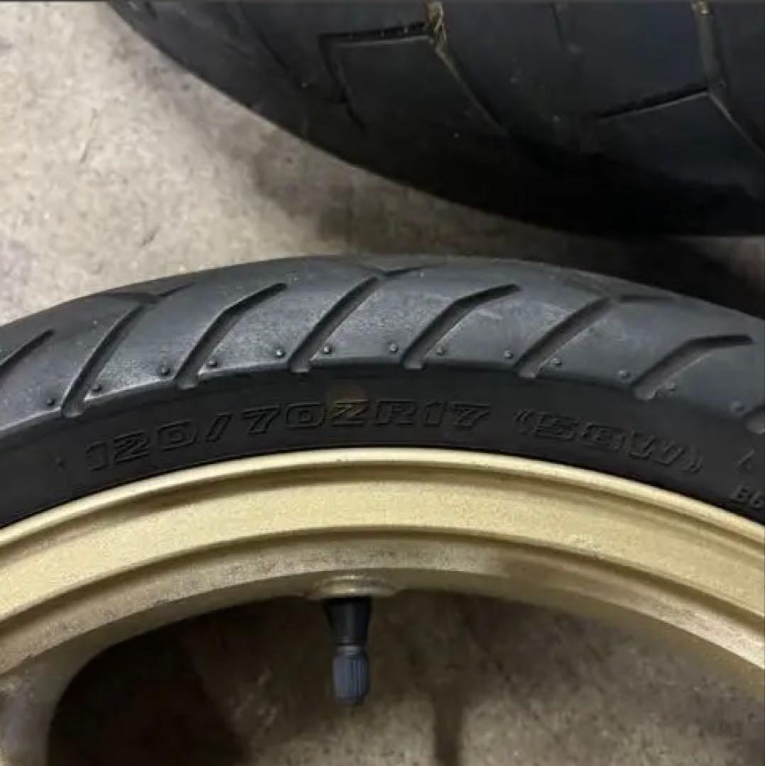 GPZ900R KAWASAKI 純正ホイール　前後　セット